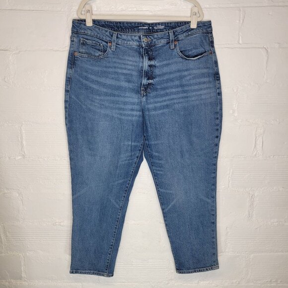 Old Navy Denim - Old Navy Women's Size 18 Jeans OG Straight High Rise Secret Slim Pockets